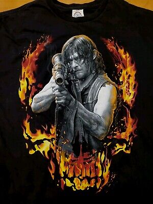 2016 The Walking Dead Daryl Dixon Double Sided Graphic T 2016 The Walking Dead Daryl Dixon Double Sided Graphic T