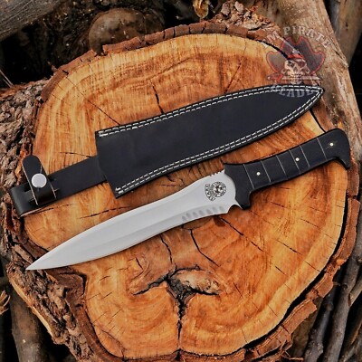 RE4 Leon Kennedy's Knife Handmade D2 Steel Hunting Survival Bowie Tactical Knife