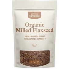 Milled Flaxseed Organic Ground Flaxseed | Cold Milled Linseed Raw