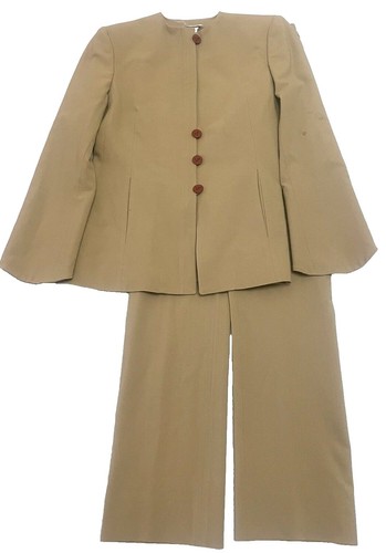 Vintage Gianni Versace Couture Skirt Suit**Linen & Silk