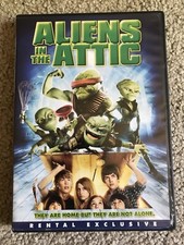 Aliens In The Attic (DVD, 2009) In RENTAL EXCLUSIVE Case - Rated PG - Comedy