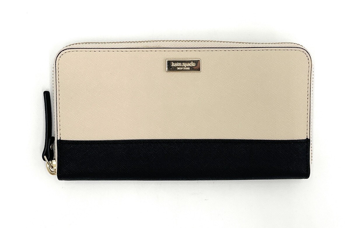 Kate Spade Large Neda Laurel Way Continental Wallet Leather