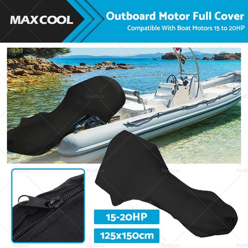 15HP - 20HP Full Outboard Boat Motor Engine Cover Dust Rain Protector Waterproof - Picture 11 of 11
