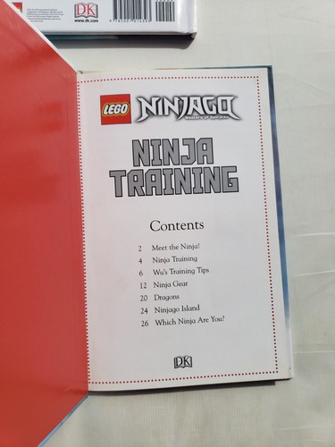 DK Lego Ninjago Book Set Lot March Saunders Enemies Training Go - Picture 4 of 6