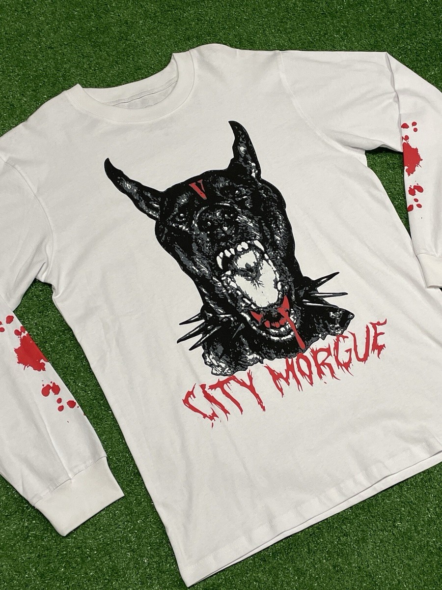 NEW City Morgue (XL) Vlone Bark doberman Dog Athletic Longsleeve