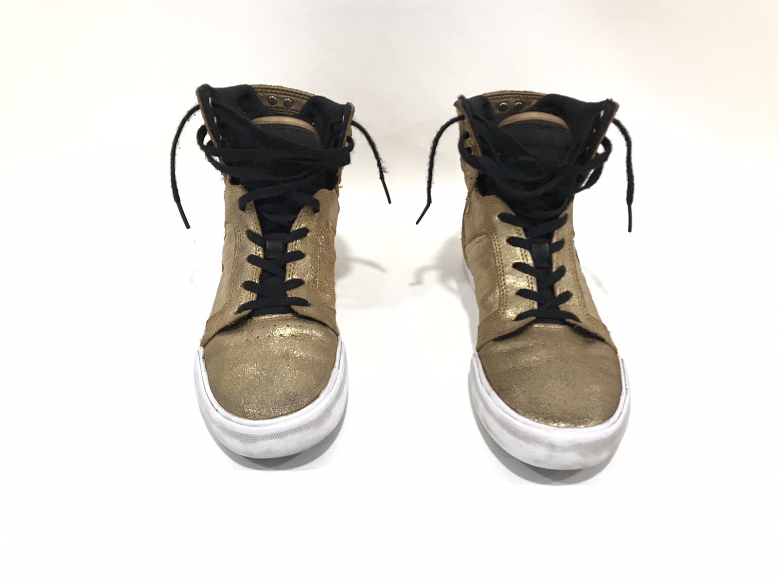 SUPRA MUSKA 001 SKYTOP ROSE GOLD WHITE SKATEBOARD SHOES US