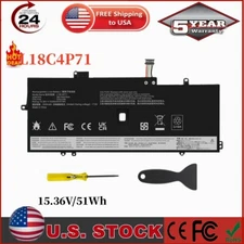 51Wh L18C4P71 L18M4P72 Battery For Lenovo ThinkPad X1 Yoga X1 Carbon 7th 8th Gen