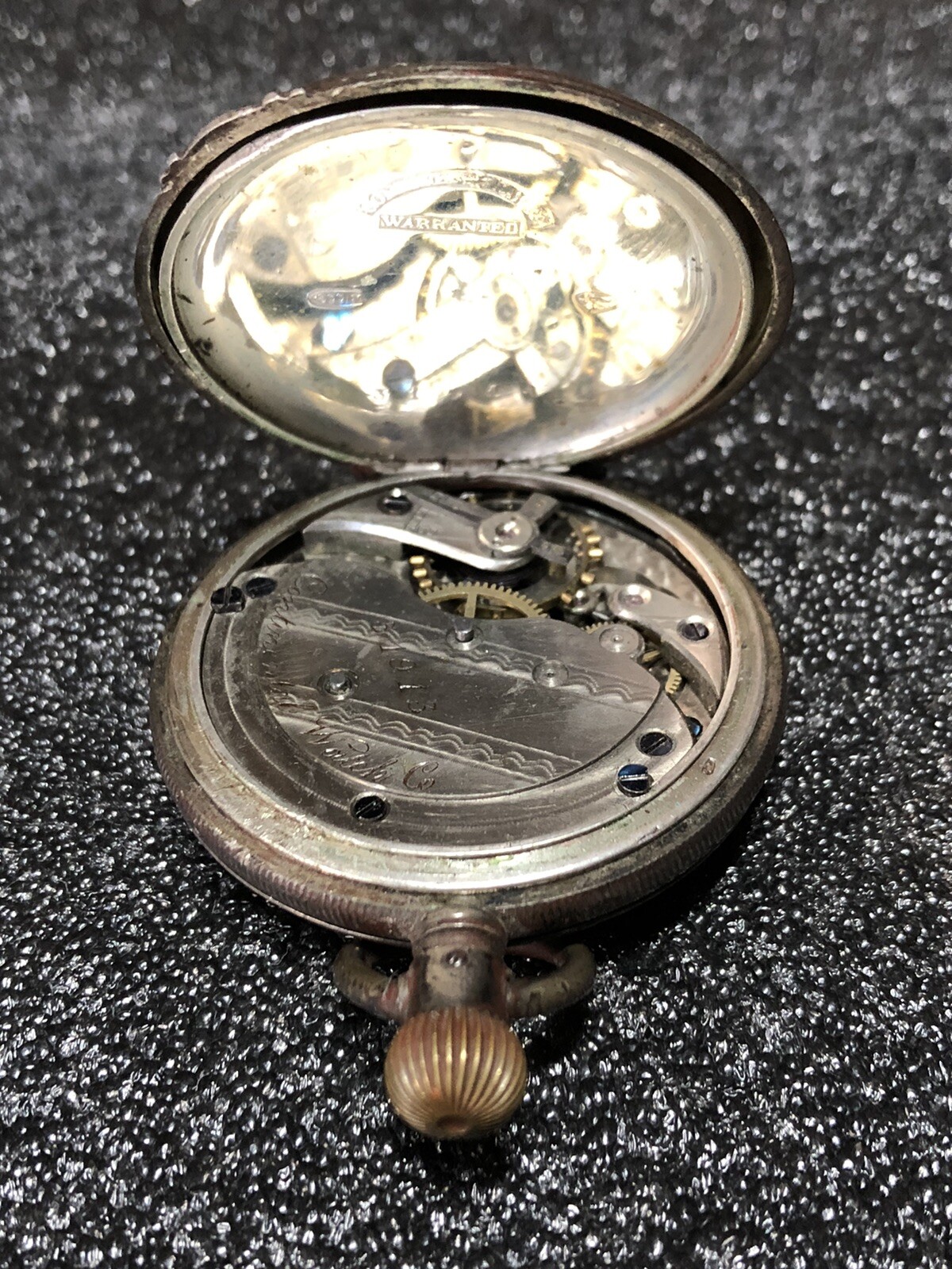 Vintage 800 Solid Silver Continental For Parts - image 7