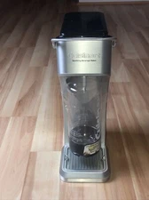 Cuisinart Black Sparkling Beverage Maker w/ beverage bottle