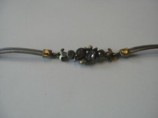 Dyrberg Kern Armband Swarovski lila und bronze Trachten Trachtenschmuck Boho