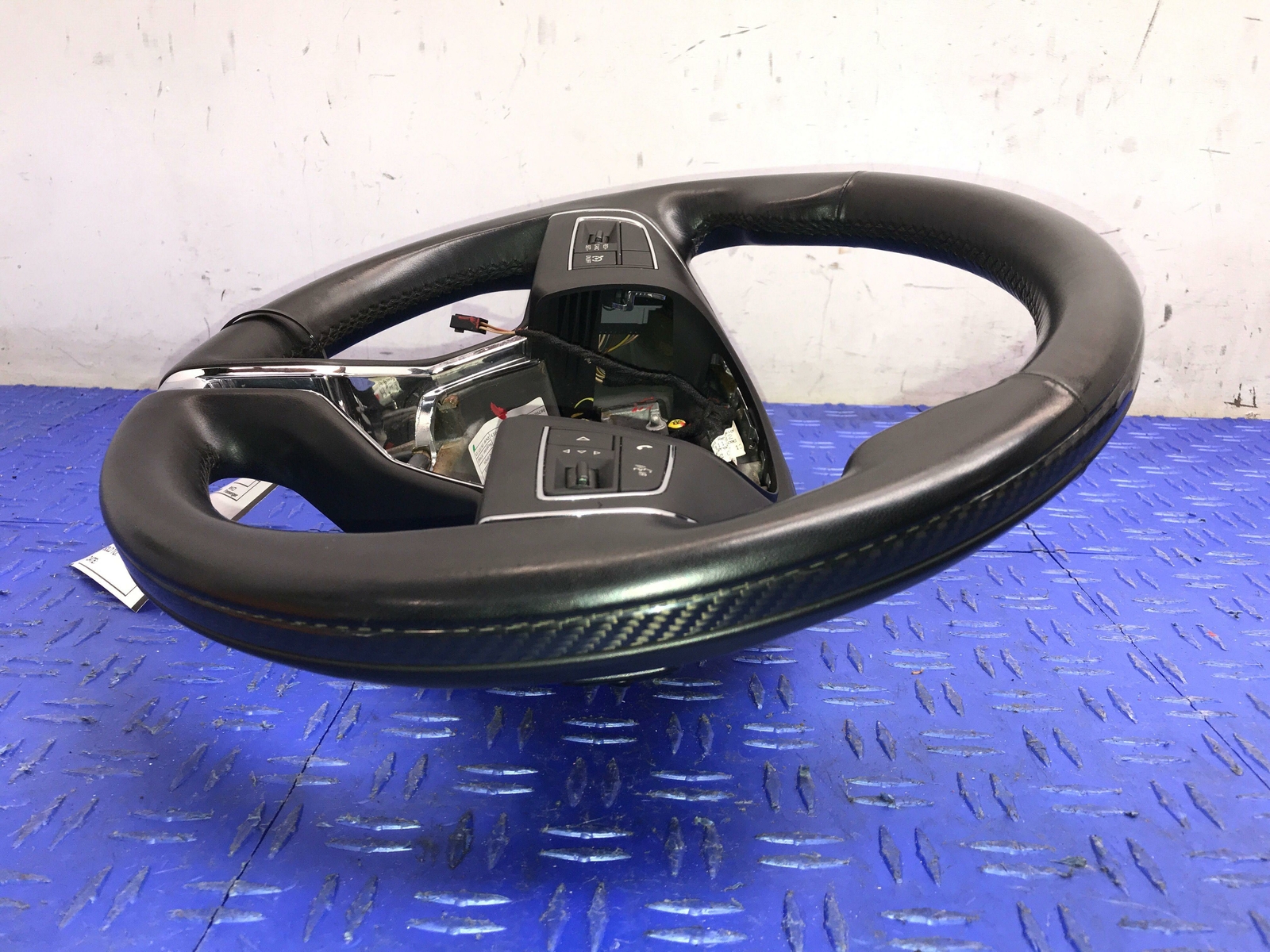 2013 - 16 MASERATI QUATTROPORTE M156 STEERING WHEEL BLACK CARBON FIBRE 670044515