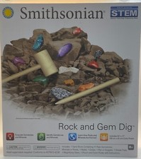 Smithsonian Rock and Gem Dig Kit - New In Box