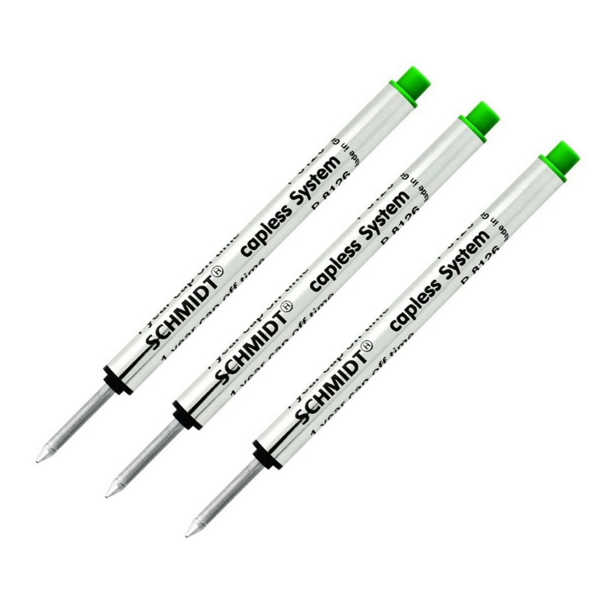 Schmidt Short Capless Rollerball Refills, Fits Retro 51, P8126
