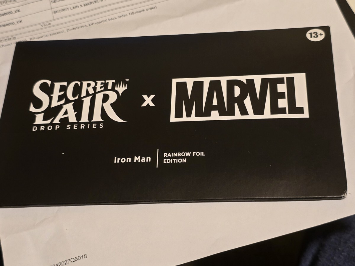 Spiderman Magic The Gathering MTG Secret Lair: Secret Lair X