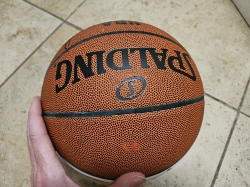 State Farm Arena Grand Opening Spalding Basketball Atlanta Hawks With Writing - Picture 8 of 8