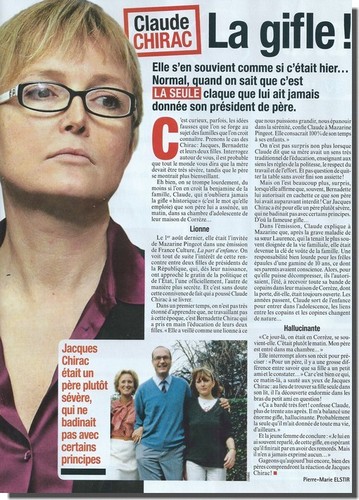 Ausschnitt Pressespiegel 2012 - Claude Chirac - (1 Seiten)