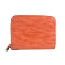 Louis Vuitton Epi Leather Zippy Coin Purse Corail M60593 Auth Used