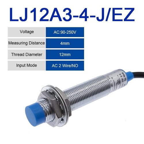 Inductive Proximity Sensor Switch M12 4mm DC 12V 24V AC 110V 220V 200mA LJ12A3 4 - Picture 24 of 24