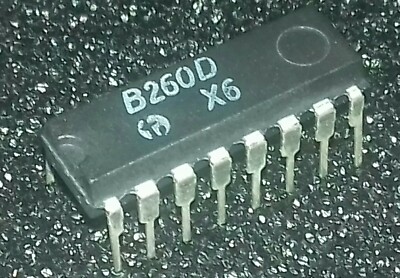 1pcs B260D CONTROL CIRCUIT FOR SMPS = TDA1060 NTE1672 ECG1672