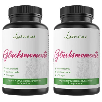 LUMAAR Natürlicher Vitamin B-Komplex - 120 Kapseln für 2 Monate - VEGAN