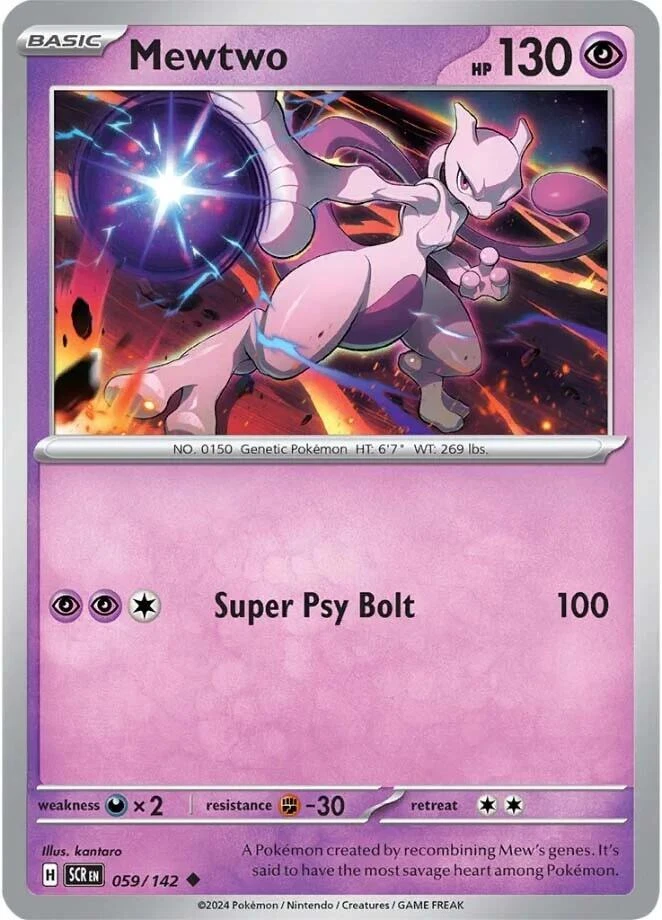 Mewtwo 059/142 Sv07: Stellar Crown
