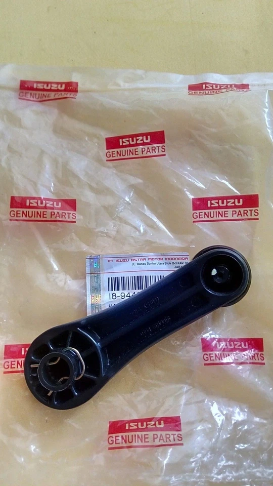 ISUZU TF TFR TROOPER KB HOLDEN RODEO WINDOW CRANK HANDLE BLACK BRAVA 2x-Genuine - Image 2 of 4