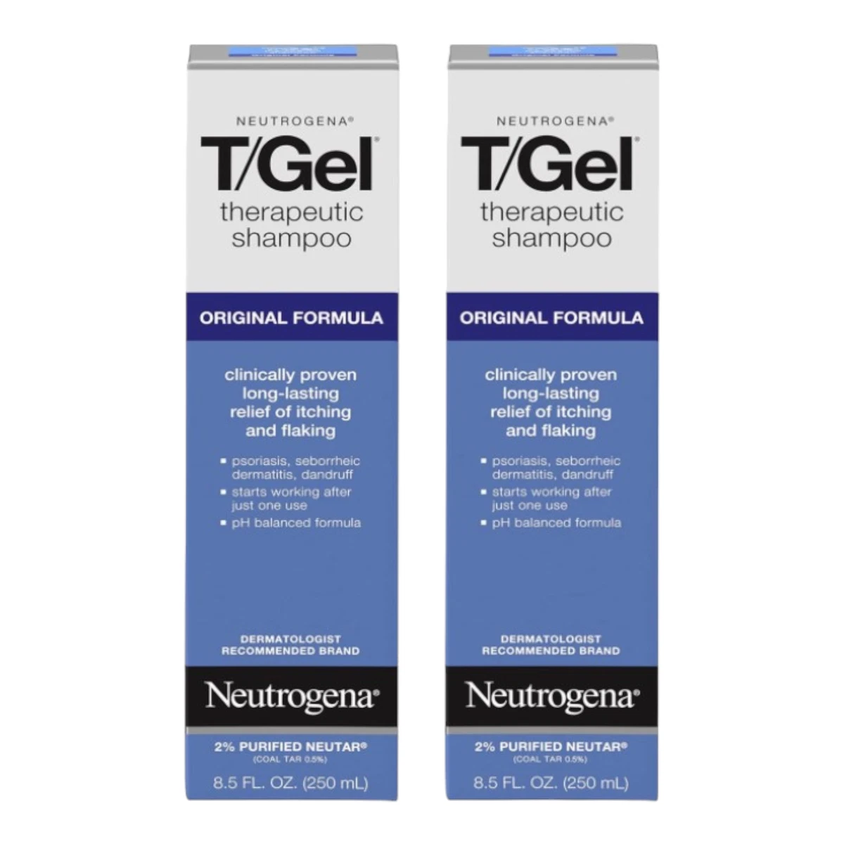 Neutrogena T Gel Therapeutic Shampoo Instant Treatment 8.5 Fl Oz 2