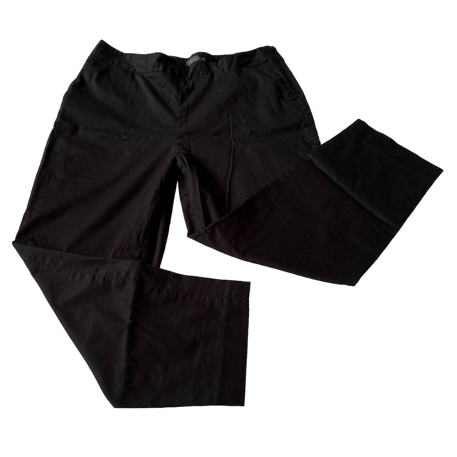 Pendleton Black Straight Leg Stretch Cropped Chin… - image 1