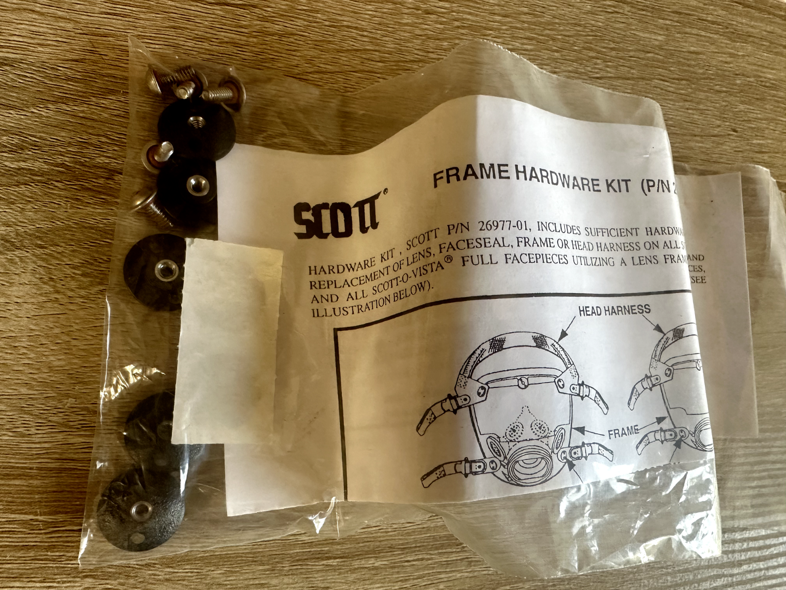 SCOTT Av2000 Frame Hardware Kit P/n 26977-01 for sale online | eBay
