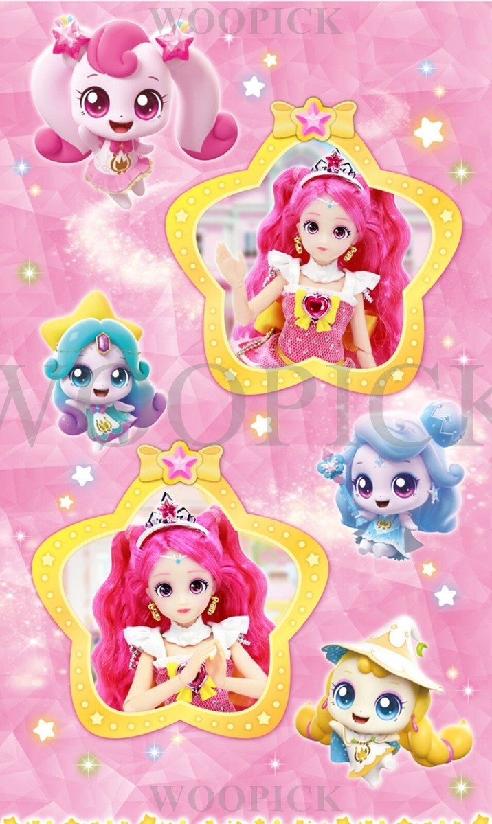 レア♫ ジブリ　ゆびにんぎょう　ピンク　非売品　未使用 Shooting Star Catch Teenieping Season5 BRIGHT HEART+ROMI Set