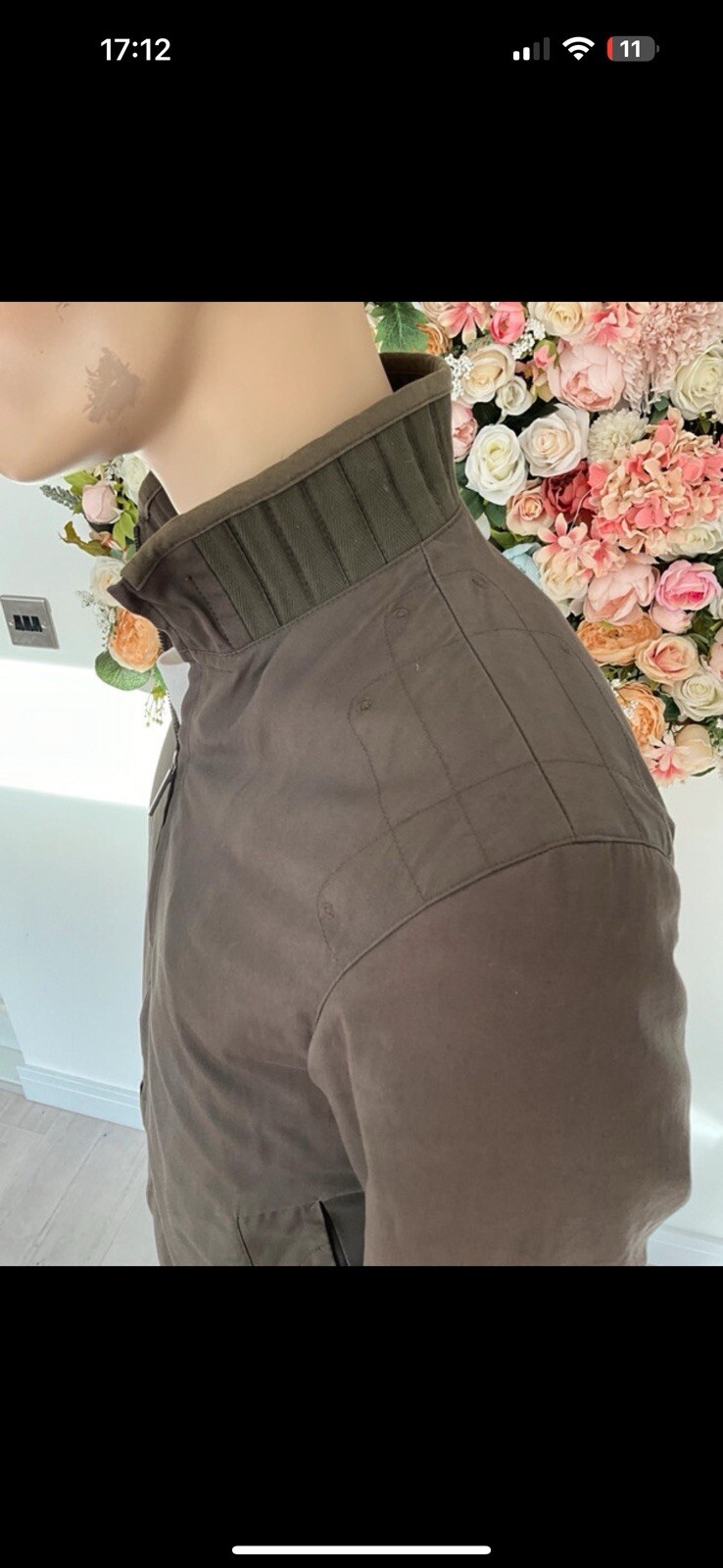 FILA N.1 Saville Row Gieves Harrington Giacca Cappotto Sartoriale a Re Carlo Taglia Med