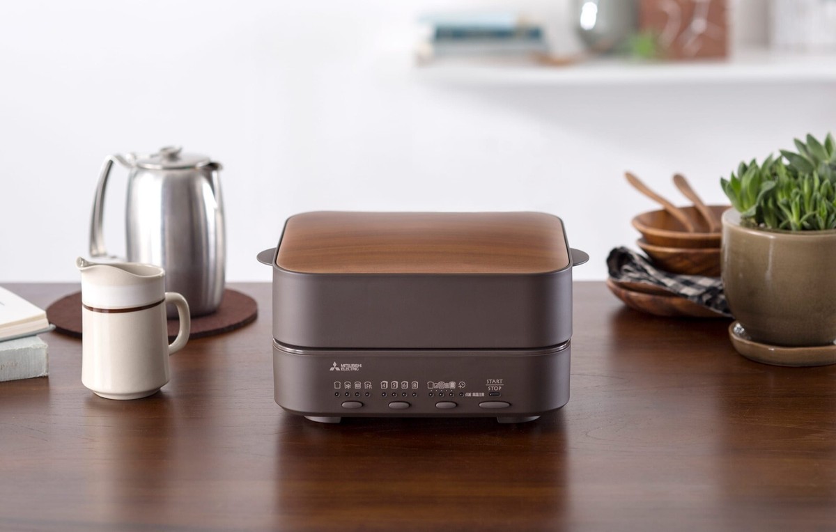 Mitsubishi Electric bread oven TO-ST1-T retro brown Toaster 1