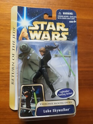 Star Wars LUKE SKYWALKER Throne Room Duel  Saga 2003 *NEU*