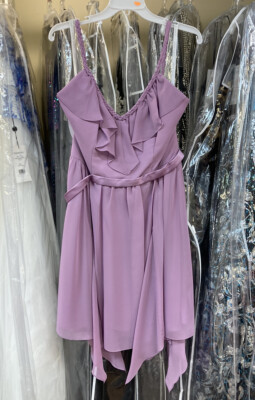 Royal Bloom Purple) Alfred Angelo Size 16 Women's Short Formal Dress | eBay