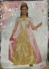 ⚡️Rubies Forum Novelties Princess Paisley Rose Child Girls Costume (Size 8-10)