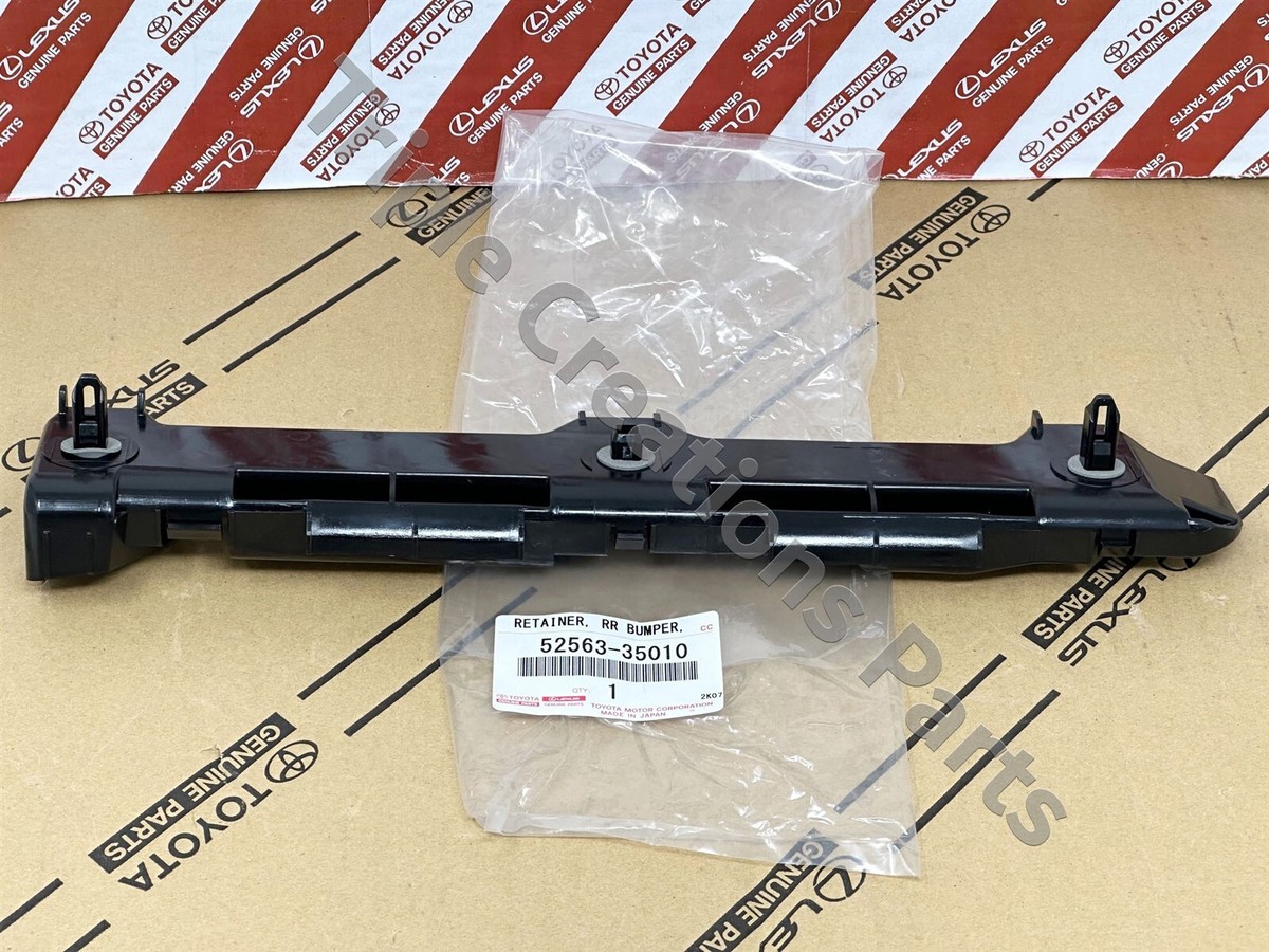 Toyota Genuine 52563-35010 Retainer Rear Bumper Upper LH