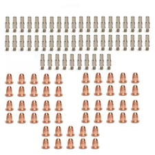 20/100pcs S45 PT60 PT40 PR0110 Electrode PD0116 0.8 Nozzle for Trafimet PLASMA