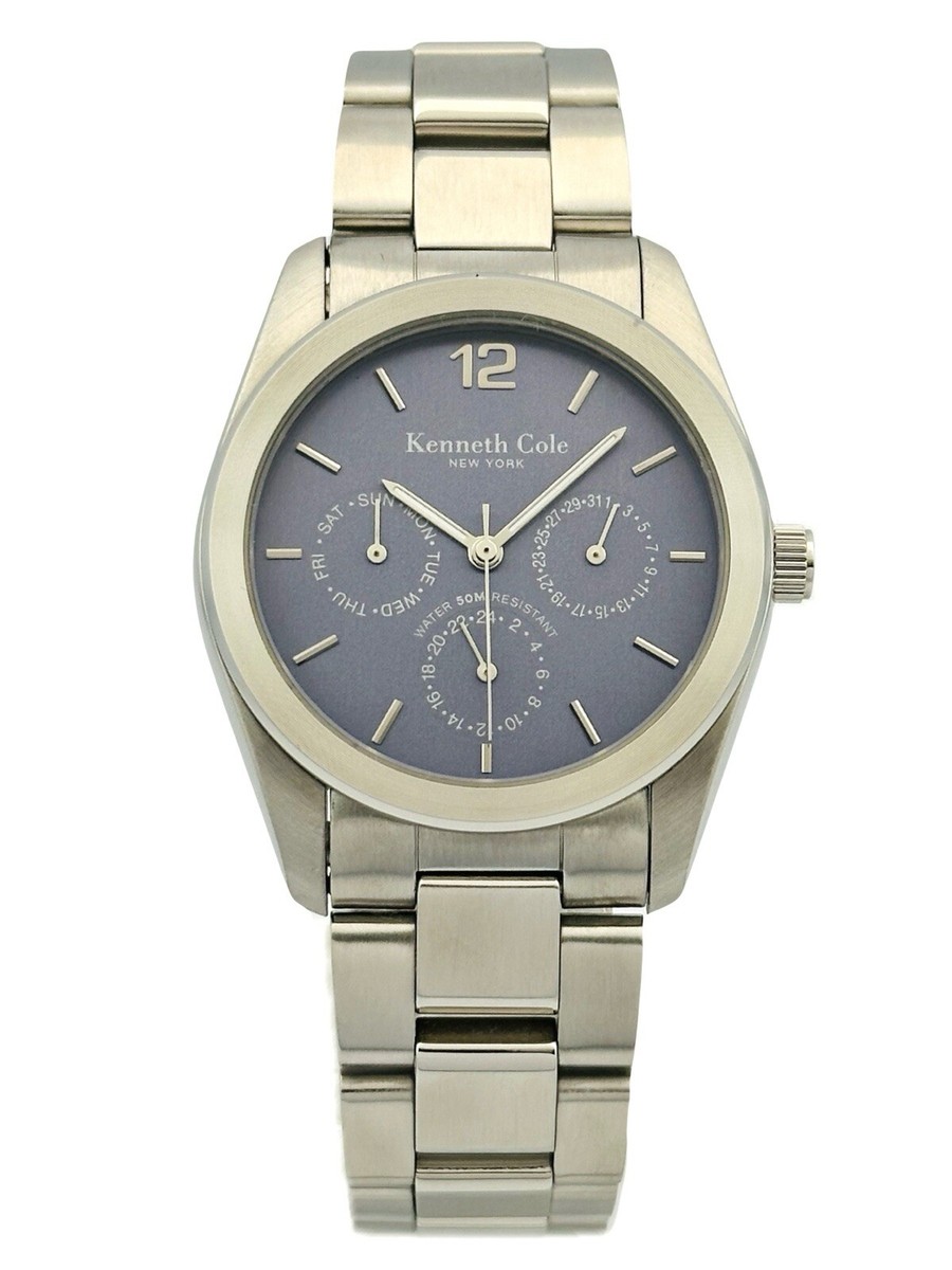 Kenneth Cole New York KC3272 Blue Multifunction Stainless Steel