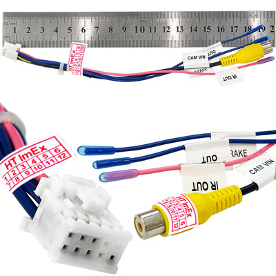 10-poliger Auto-Rückfahrkamera-Kabel-Anschluss für Aftermarket-Android-Radio