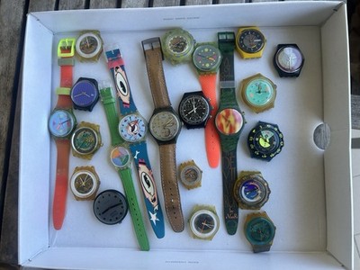 Swatch 21 Uhren ungetestet - verkauft als nicht funktionsfähig - keine Rückgabe