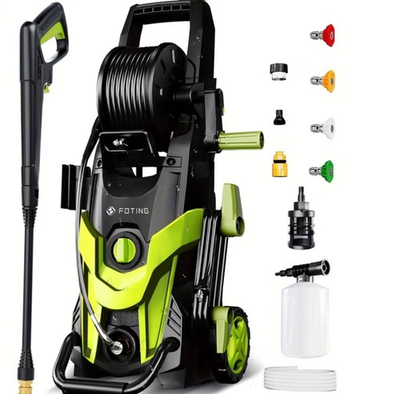 #ad 4500PSI Pressure Power Washer With 4 Quick Connect Nozzles Inlet Hose amp; Filter $198.89