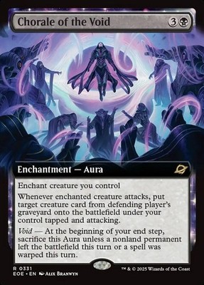 Chorale of the Void 331 - NM - Edge of Eternities - MTG