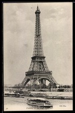 Ansichtskarte Paris, La Tour Eiffel, Eiffeltu...