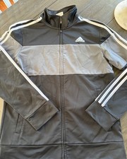 Adidas Boys' Colorblock Tricot Jacket - Great Condition-Size Large 14/16