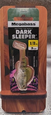 Megabass Dark Sleeper 3 1/2 oz Fresh Perch Bottom Swimbait Japan Fishing Lure