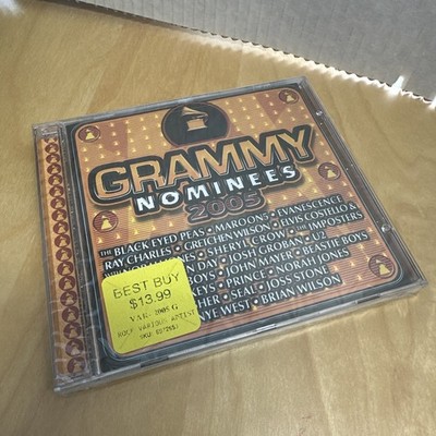 2005 Grammy Nominees Music CD 21-Tracks Beastic Boys U2 Maroon 5 Prince Seal