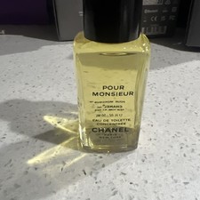 Chanel Pour Monsieur EDT Concentr e Vintage 90  s Splash 50 ml 1.7 fl oz. Y