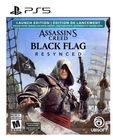 LAUNCH ED PS5 Assassin's Creed Black Flag Resynced W/Poster Presale HELPS STRAYS