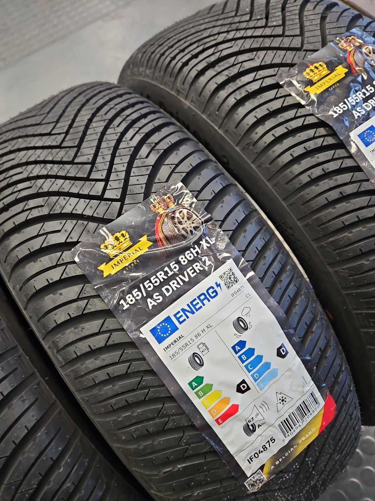 GOMME 185 55 R 15 86H IMPERIAL 4S PREZZO 4 PNEUMATICI 4 STAGIONI DOT2026 NUOVI - Miniatura 5