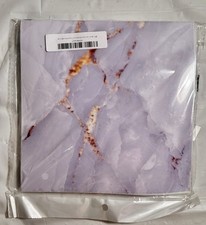 16 Piece 8"x8" Peel And Stick Marble Style Tiles New, Kitchen Bathroom